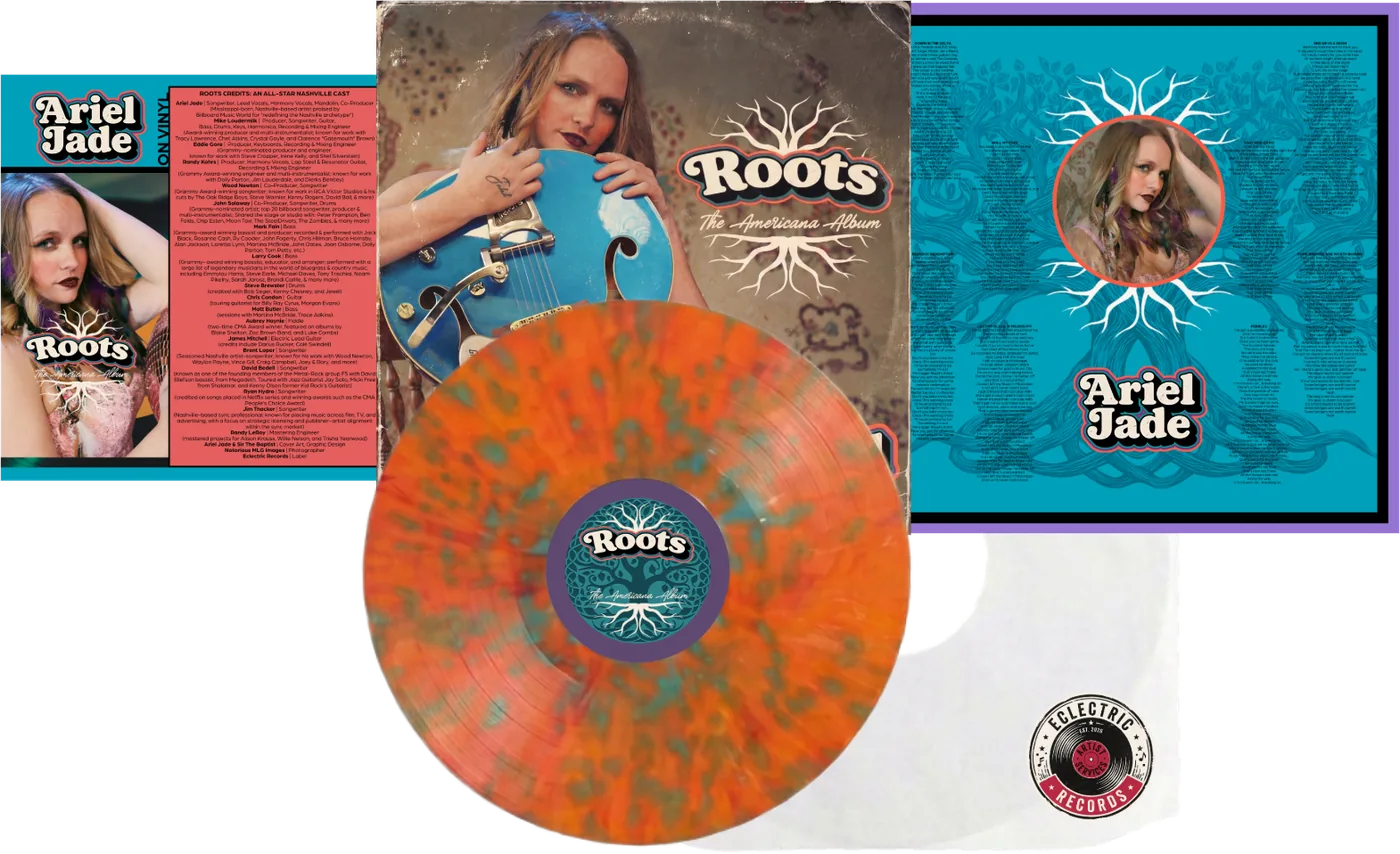 Roots vinyl package with splatter disc, sleeve and insert